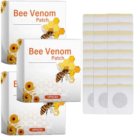 Parches de Veneno de Abeja ChomiC 30 piezas, Parches para Drenaje Linfático para Mujeres y Hombres - imagen 1
