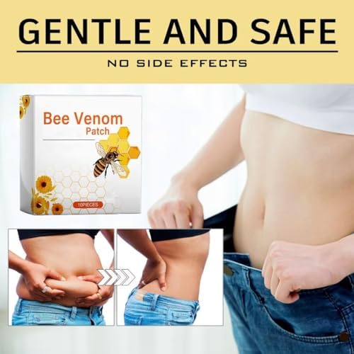 Parches de Veneno de Abeja ChomiC 30 piezas, Parches para Drenaje Linfático para Mujeres y Hombres - imagen 4