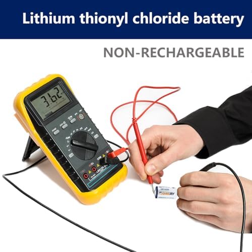 Batería de Litio TRAELY 1/2AA LS 14250 ER14250 3.6V 1200mAh Compatible con Collar de Perro, Monitor de Movimiento, Sistema de Seguridad y Alarma - imagen 4