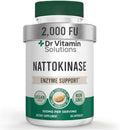 Suplemento de Nattokinasa 2,000 FU (100mg) para la Salud del Corazón y Circulación - Apoyo Cardiovascular - Enzima Sistémica de Natto Fermentado - - imagen 1