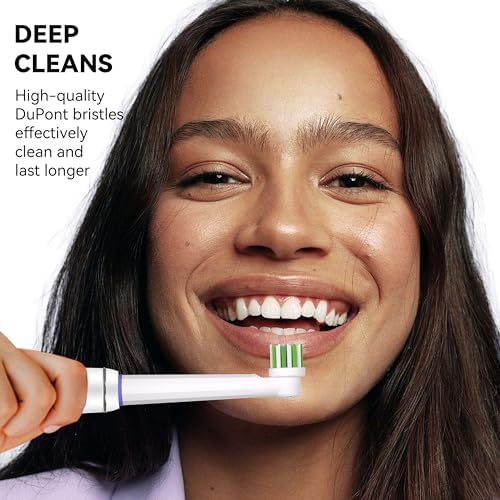 Cabezas de cepillo de dientes de repuesto compatibles con Oral-B Braun Pro 500/1000/1500/3000/3757/5000/7000/7500/8000, 20 Pzs de cabezales - imagen 7