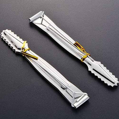 Pinzas de Carbón YIUIRUOI para Shisha - 2 Piezas de Metal, Accesorios para Hookah y Utensilios de Cocina - imagen 5