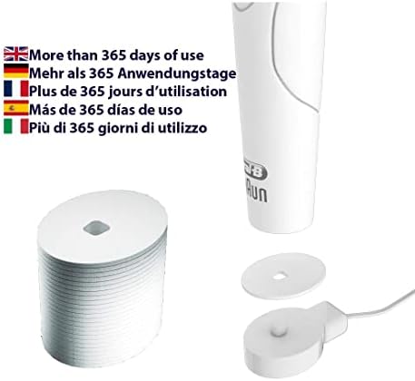 OCTOPODIS - Almohadillas de limpieza para estación de carga de cepillo de dientes eléctrico Oral B (32 almohadillas para más de 365 días de uso) - imagen 5