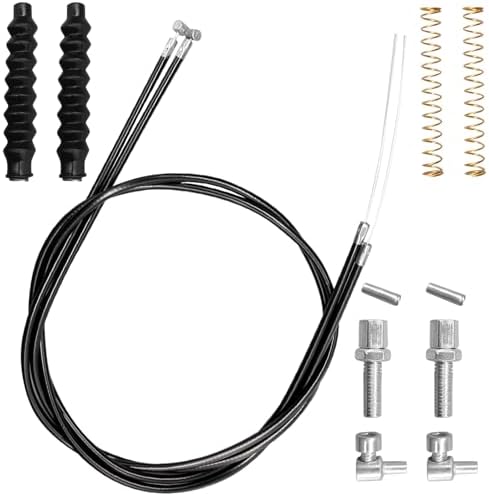 Juego de 14 Piezas de Cable de Freno para Andadores, Repuestos de Rodillo con Cable de Freno de 45 Pulgadas, Incluye Hardware, Compatible con la - imagen 1