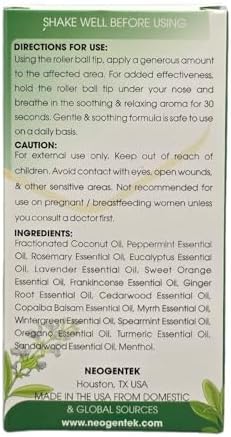 Mezcla de Aceites Esenciales Aches & Pains | Elaborada con 17 Aceites Botánicos Puros | Hecho en EE. UU. | Relajación Natural – Roll-On Aromaterapia - imagen 5