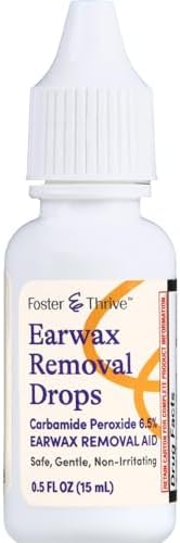 Gotas para Remoción de Cerumen Foster & Thrive, Suaviza y Afloja el Cerumen, Seguras y Suaves, Peróxido de Carbamida 6.5%, 0.5 Oz - imagen 3