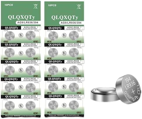 Baterías de Reloj QLQXQTy 20PACK AG9 LR45 SR936SW LR936 194 394 1.5V Alcalinas de Botón - imagen 1