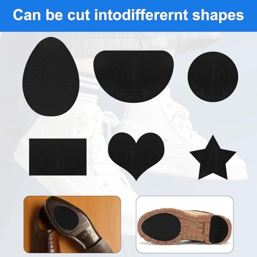 16 Piezas/8 Pares de Almohadillas Antideslizantes para Zapatos – Protectores Autoadhesivos para Tacones y Planos – Pegatinas Antideslizantes para - imagen 4