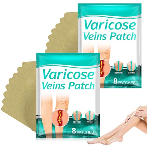 Parche Varicoso para Piernas EOIRULA - 2 Cajas, Tratamiento Profesional para Venas Varicosas - imagen 1