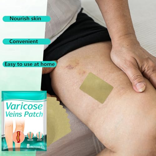 Parche Varicoso para Piernas EOIRULA - 2 Cajas, Tratamiento Profesional para Venas Varicosas - imagen 3
