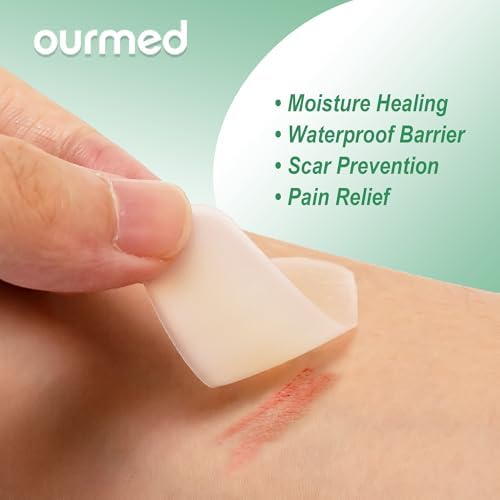 Tiras de Gel Hidrocoloides Ourmed, 15 Piezas, Almohadillas Adhesivas Impermeables para Ampollas en Dedos, Pies, Articulaciones y Recuperación de - imagen 4