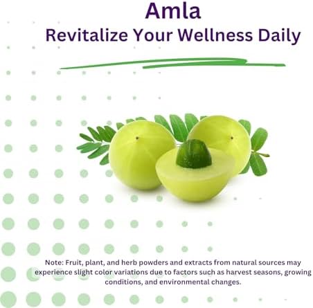 Amla de Paradise Herbs, 250 mg, Vitamina C Orgánica de Espectro Completo, Antioxidante, Suplemento Ayurvédico 60 Cápsulas Vegetarianas - imagen 4