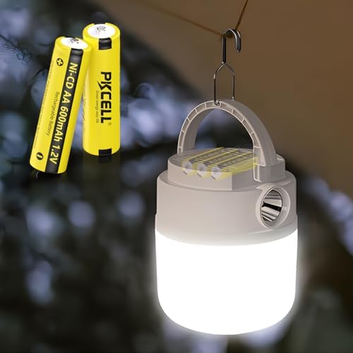 Baterías Recargables AA PKCELL 4 Piezas 1.2V 600mAh NICD para Luces Solares (4PCS) - imagen 4
