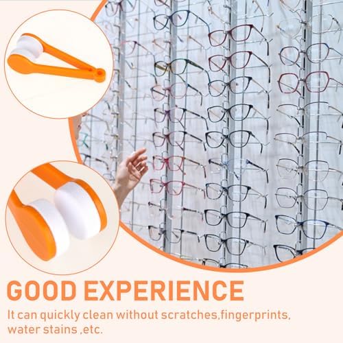 Limpiador de Gafas 8 Pzs, Mini Cepillo de Microfibra para Gafas y Lentes de Sol, Clip Limpiador Suave para Gafas y Lentes de Sol - imagen 5