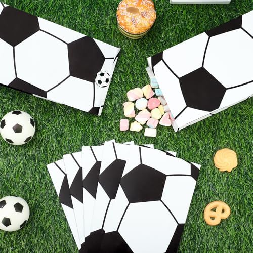 Bolsa de Regalo de Fútbol Peony Man 24 Piezas con Stickers, Bolsa de Golosinas para Fiesta Temática de Deportes, Suministros para Cumpleaños y Eventos - imagen 4
