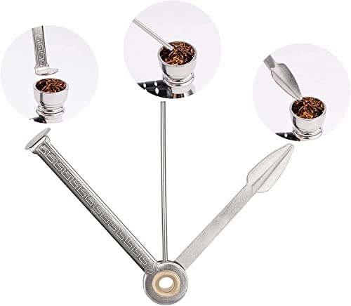 Juego de 6 Herramientas para Pipa Sansheng 3 en 1: Limpiador, Compactador y Accesorios para Fumar Tabaco - imagen 2