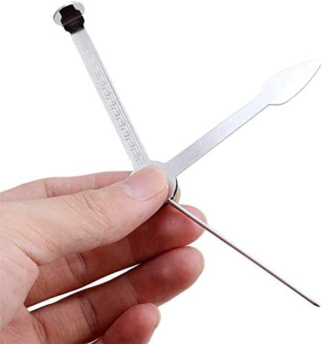 Juego de 6 Herramientas para Pipa Sansheng 3 en 1: Limpiador, Compactador y Accesorios para Fumar Tabaco - imagen 4