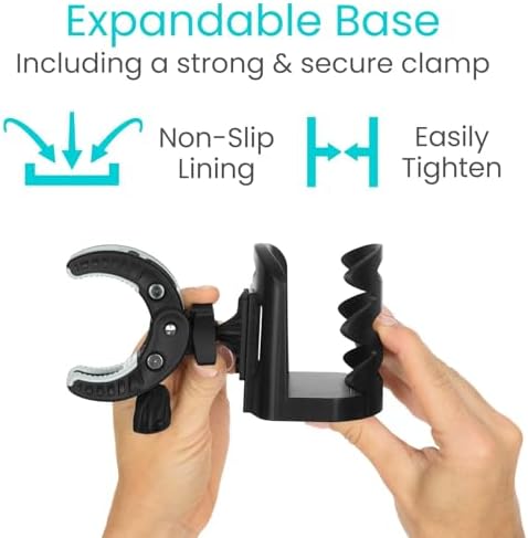 Soporte para Taza Vive para Andador, Silla de Ruedas, Accesorios, Carriola, Adultos, Bicicleta, Barco, Escritorio, Scooter de Movilidad - Soporte de - imagen 6
