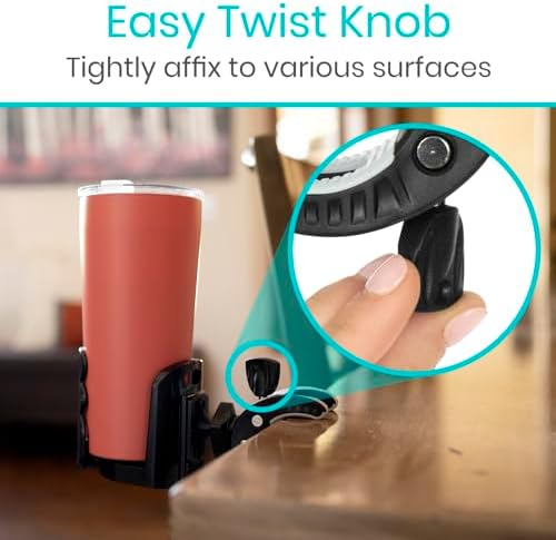 Soporte para Taza Vive para Andador, Silla de Ruedas, Accesorios, Carriola, Adultos, Bicicleta, Barco, Escritorio, Scooter de Movilidad - Soporte de - imagen 7