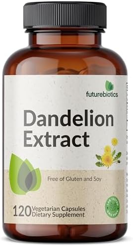 Extracto de Diente de León Futurebiotics, Hierba Diurética Tradicional, No GMO, 120 Cápsulas Vegetarianas - imagen 3