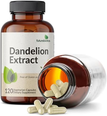Extracto de Diente de León Futurebiotics, Hierba Diurética Tradicional, No GMO, 120 Cápsulas Vegetarianas - imagen 4