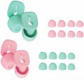 Tapones para oídos para dormir, 2 pares de tapones de silicona 32dB, cancelación de ruido, protección auditiva, natación y conciertos - imagen 1