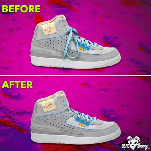 Dead Bunny - Anclajes para cordones sin nudos - ¡Nunca más ates tus agujetas (8 piezas)! ¡Mira mamá, sin orejas de conejo! - imagen 4