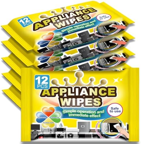 Toallitas de Limpieza NXPPYY 72 Piezas para Lavadora, Secadora, Refrigerador de Acero Inoxidable, Estufa de Vidrio, Microondas, Lavavajillas, - imagen 1