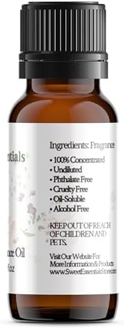 Aceite Aromático Shampure Type de 10ml (0.35fl oz) - Fragancia Premium para Difusores, Jabones, Aromaterapia y Más por Sweet Essentials - imagen 5