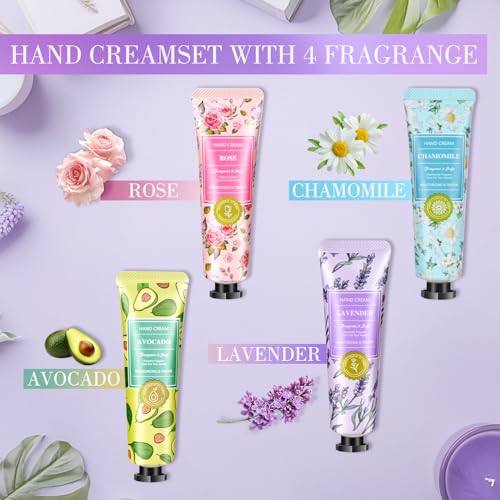 Cestas de Regalo para Mujeres: Set de Velas Únicas y Crema de Manos, Regalos para Mamá, Agradecimiento a Maestros, Spa Relajante, Regalo de - imagen 3