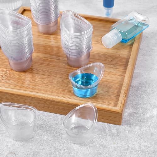 Kit de 40 piezas de tazas desechables para lavado ocular de 5 ml, copa portátil de plástico para enjuagar ojos, herramienta de limpieza para alivio - imagen 7