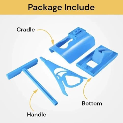 Kit Ayuda para Poner Calcetines LYHJN - Sistema Sin Esfuerzo, Ideal para Embarazo y Lesiones, Color Azul - imagen 4