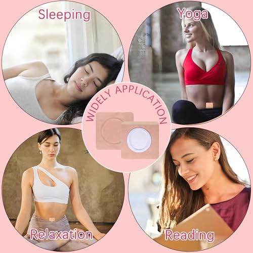 Parches Descartables de Aceite de Ricino 60 Piezas | 3.15*3.15 Altamente Absorbentes | Autoadhesivos para Cuello/Hombros/Rodillas | Algodón Orgánico - imagen 6