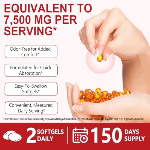 LTQXGT Suplemento de Ajo en Softgels 300 Contenido 2 Paquetes – Control de Olor – Soporte Herbal Tradicional – Cápsulas Suaves Fáciles de Tragar – - imagen 5