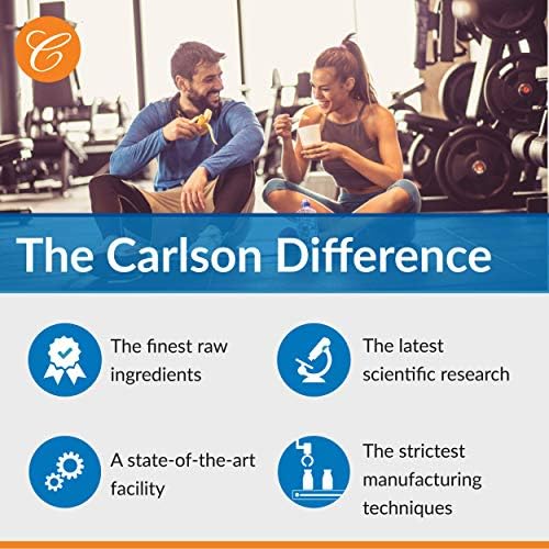 Carlson - C-Gel, 1000 mg de Vitamina C, Apoyo Inmunológico y Salud de Tejidos, Antioxidante, 60 Geles Blandos - imagen 6