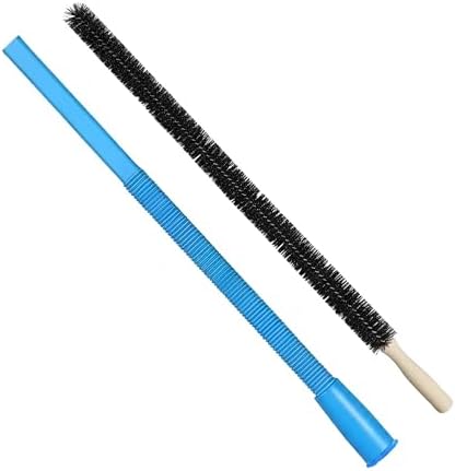 Kit de Limpieza de Ventilación para Secadora, Accesorio de Aspiradora de Pelusa de 2 Piezas con Conector Universal, Cepillo Flexible y Herramienta de - imagen 1