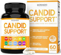 Suplemento Detox Candida Cleanse (60 cápsulas) Avanzado con Probióticos y Extractos Herbales 11 en 1, No GMO, Sin Gluten, Hecho en EE. UU. - imagen 1