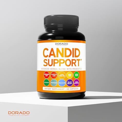 Suplemento Detox Candida Cleanse (60 cápsulas) Avanzado con Probióticos y Extractos Herbales 11 en 1, No GMO, Sin Gluten, Hecho en EE. UU. - imagen 5