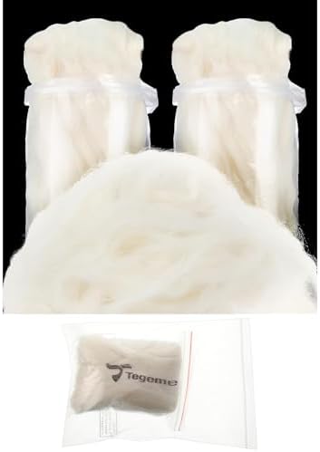 Lana de Cordero Tegeme para Dedos 1.76 Oz/50g - Separadores de Dedos Suaves, Almohadillas para Prevención de Ampollas y Juanetes, Protección para Pies - imagen 6