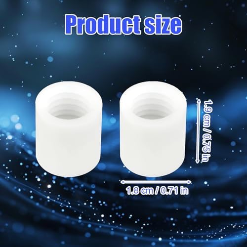 Adaptadores de Recarga de Pasta Dental (2 Pcs) para Crest, Tubos Reutilizables, Herramienta de Transferencia para Viajes y Accesorios de Baño - imagen 2