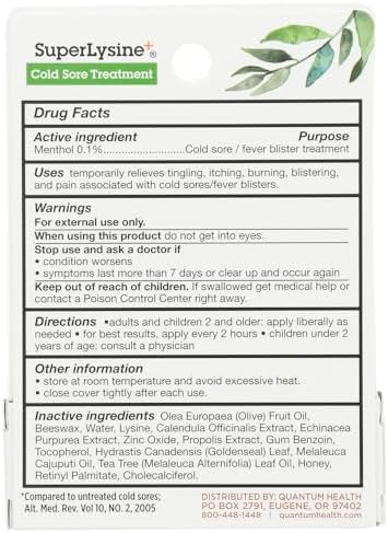 Crema Super Lysine + de Quantum Health (1x7 GM) - imagen 3
