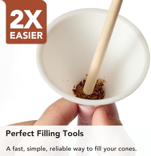 Conos de Papel para Fumar King Size - Paquete de 100 Conos Coloridos con Filtros y Tubos de Empaque Incluidos - imagen 6