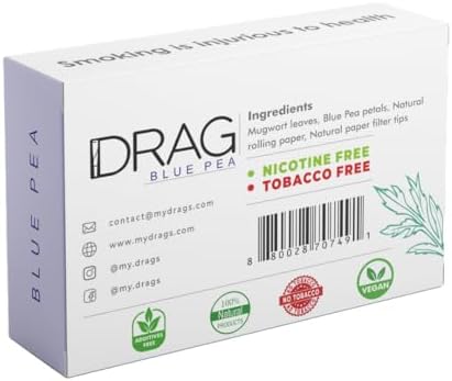 Cigarrillos Herbales - Sin Nicotina, Sin Tabaco, Sin THC, 100% Naturales, Sin Aditivos | Alternativa para Dejar de Fumar | 1 Paquete - 10 Prerolls - - imagen 4