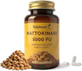 Suplemento de Nattokinasa Rolphood 5000FU por Porción, Libre de Gluten, No Transgénico, 60 Cápsulas - imagen 1