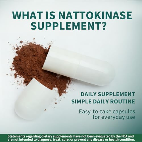 Suplemento de Nattokinasa Rolphood 5000FU por Porción, Libre de Gluten, No Transgénico, 60 Cápsulas - imagen 6