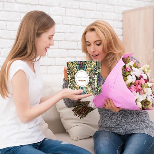 Juego de 4 Velas Aromáticas para Regalo a Mujeres - Velas de Cera de Soja, hasta 90 Horas de Fragancia para Navidad, Cumpleaños, Día de las Madres y - imagen 2