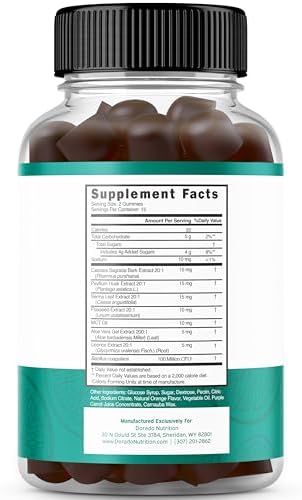 Gomitas de Limpieza Intestinal Colon Cleanse de 15 Días (30 gomitas) - Probiótico Vegano, No GMO, Alivio Suave para la Inflamación Estomacal - Hecho - imagen 2