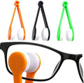 Juego de 3 Piezas de Cepillo Suave para Limpiar Gafas de Sol y Espejuelos - Mini Microfibra Portátil con Clip Limpiador - imagen 1