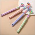 Cepillo de Dientes Suave de Tres Lados en 2 Piezas, Diseño Efectivo para Limpiar Profundamente Dientes y Encías, Ideal para Adultos y Niños - imagen 1