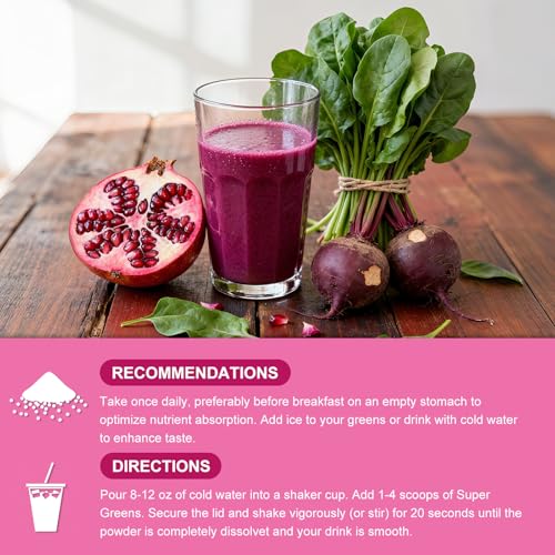 Polvo Orgánico de Remolacha DR.YES - Apoya Energía, Resistencia, Salud Cardiaca y Circulación para Smoothies, Repostería y Jugos, Vegano, Sin OGM, - imagen 6